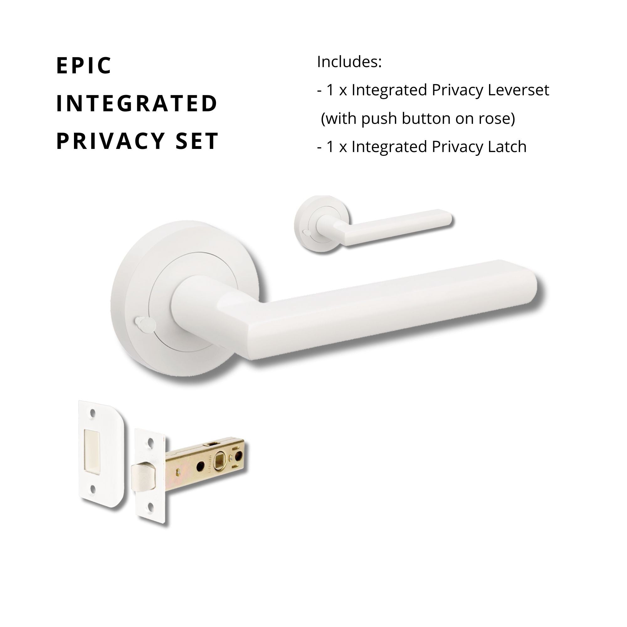 Epic Privacy Set, Includes Integrated Privacy Kit