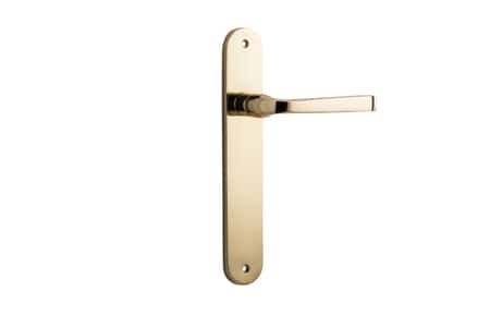 Annecy Oval Backplate Lever Only