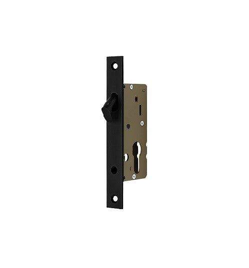 Narrow 30mm Backset Sliding Door Mortice Lock, Case Size 50mm