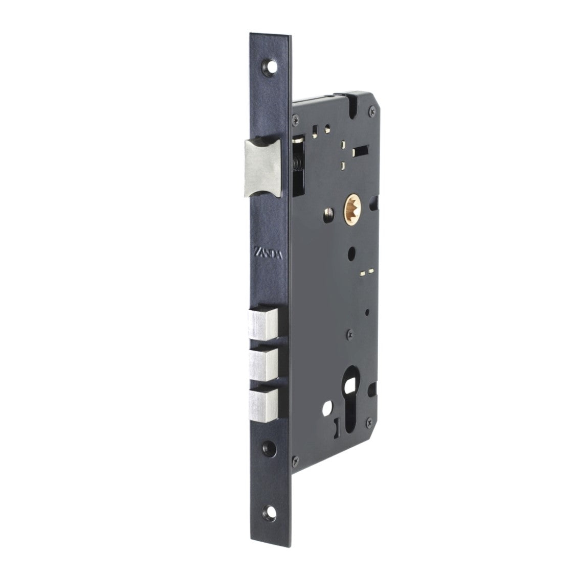 Mortice Lock, Euro Profile - 60mm backset, 86mm Case Size