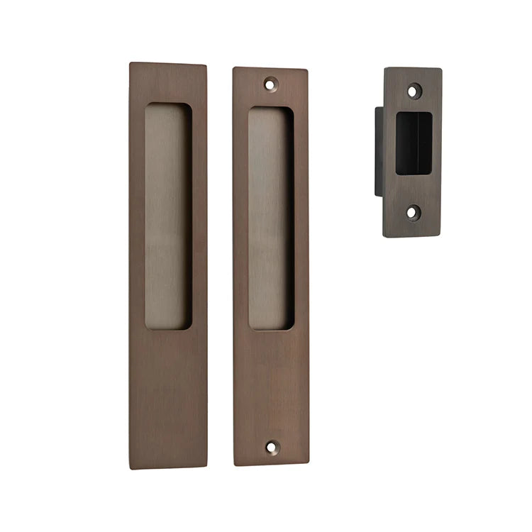 Rectangular Sliding Door Pull Passage Kit