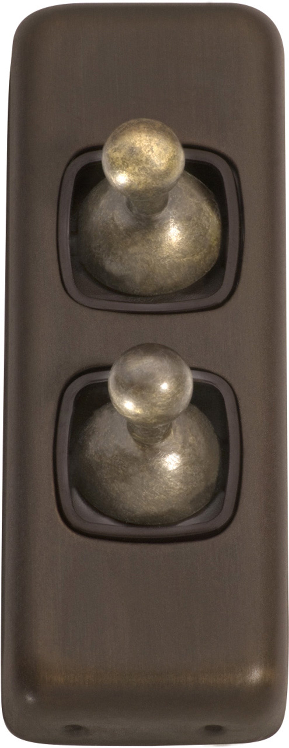 2 Gang Flat Plate Toggle Switches