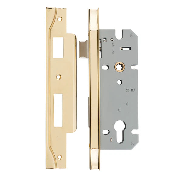 Rebated 85mm Euro Mortice Locks - 45mm Backset