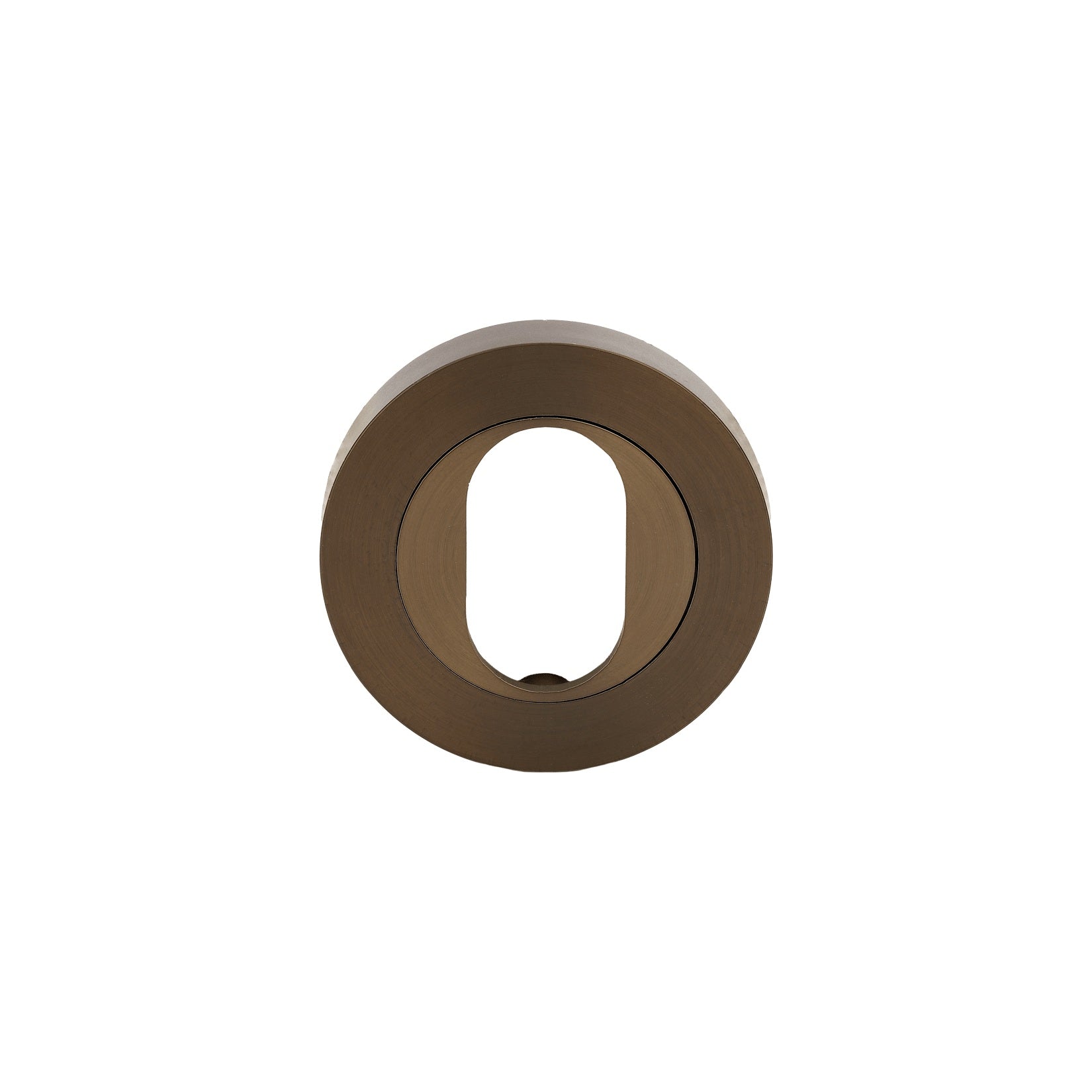 Oval Escutcheon – Ember Bronze