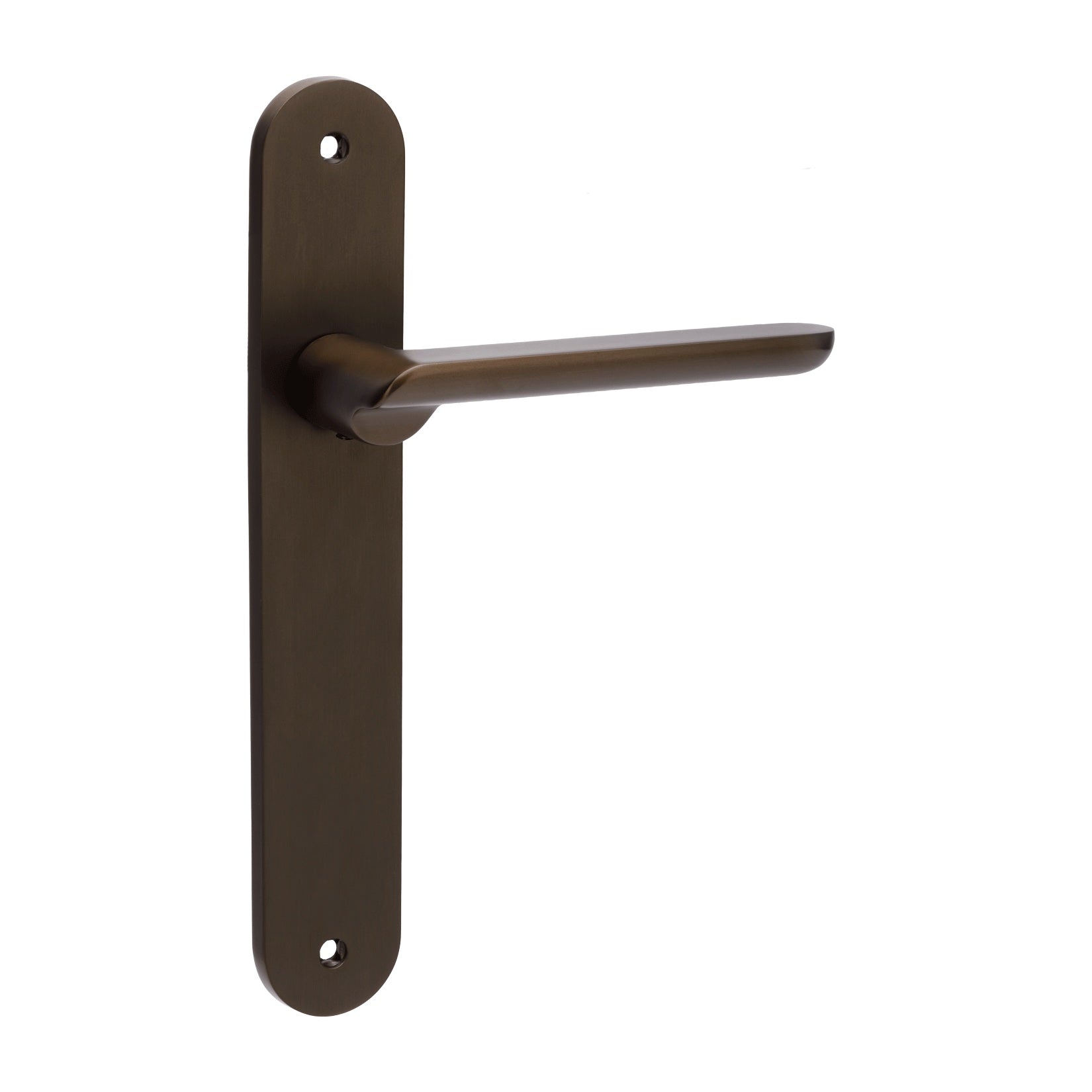 Regent Longplate Handle – Ember Bronze