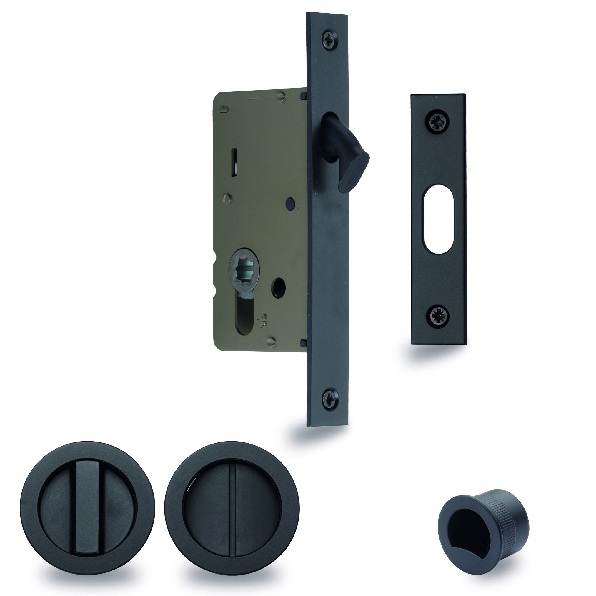Privacy Flush Pull Set - No indicator