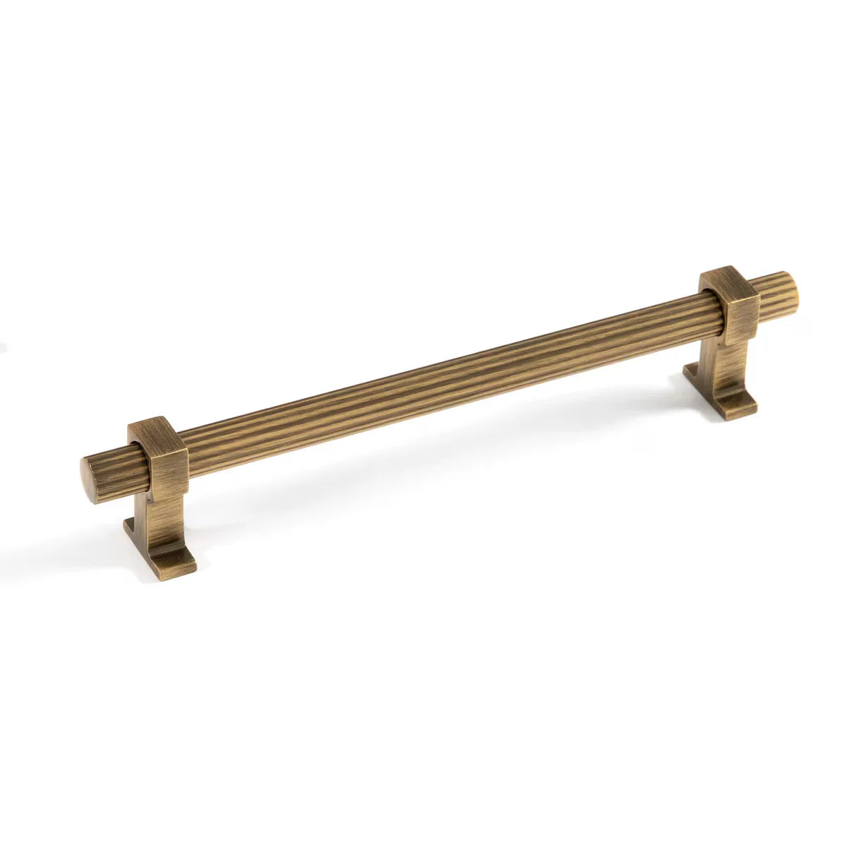 Momo Ambrose Bar Handle 160mm In Antique Bronze Matt