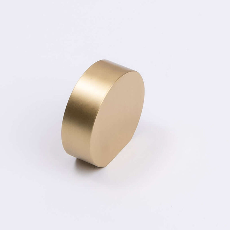 Brushed Brass Disc Cabinet Knob near me