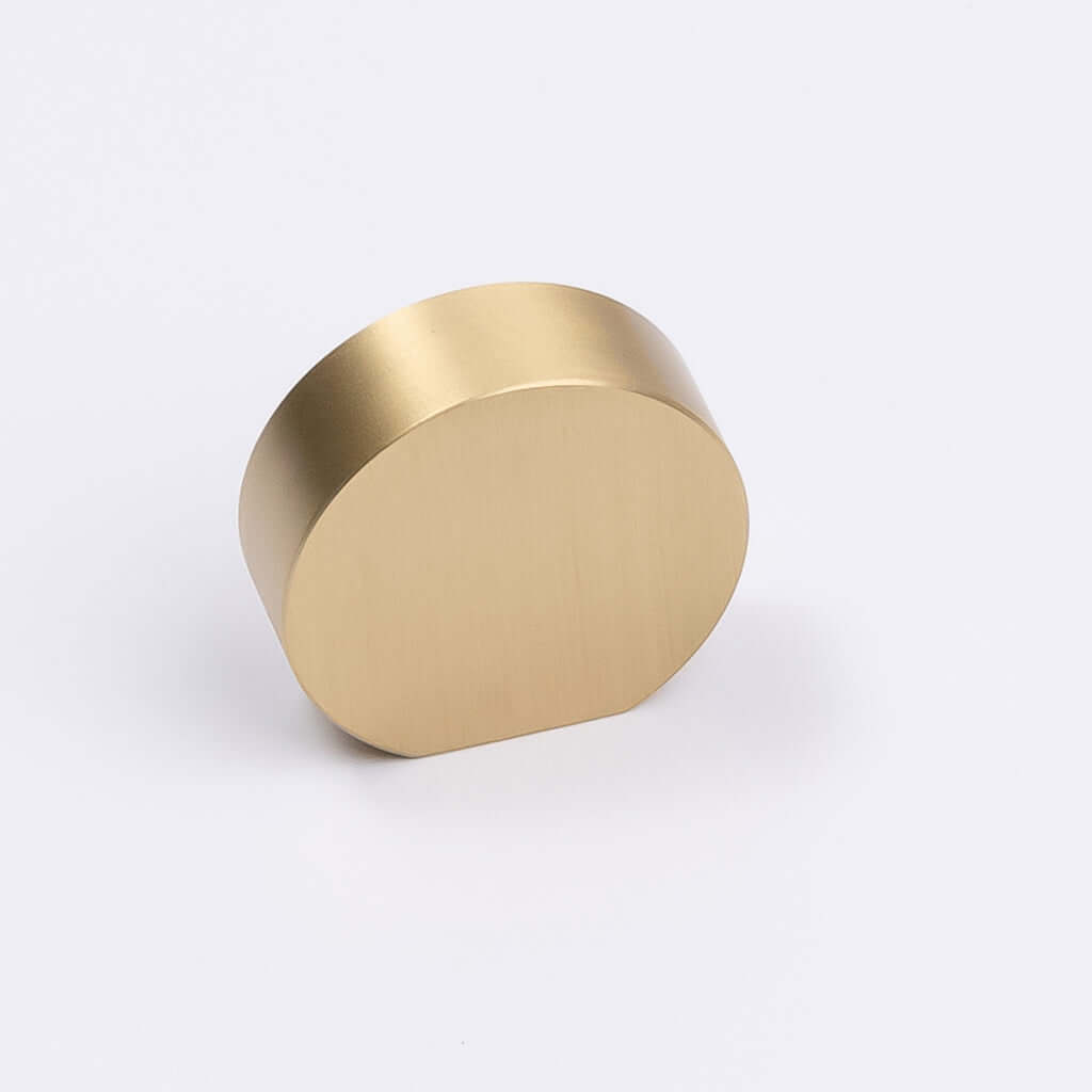 Brushed Brass Disc Cabinet Knob near me