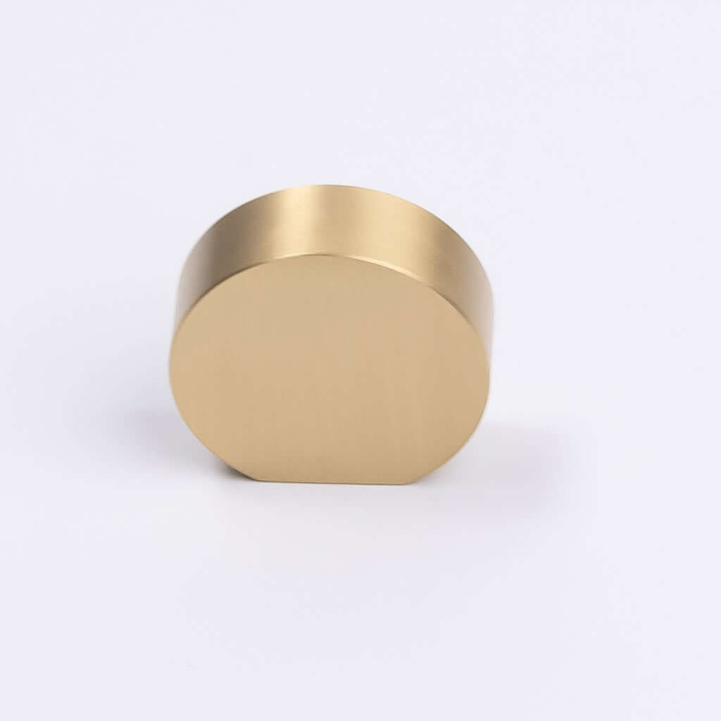 Brushed Brass Disc Cabinet Knob near me