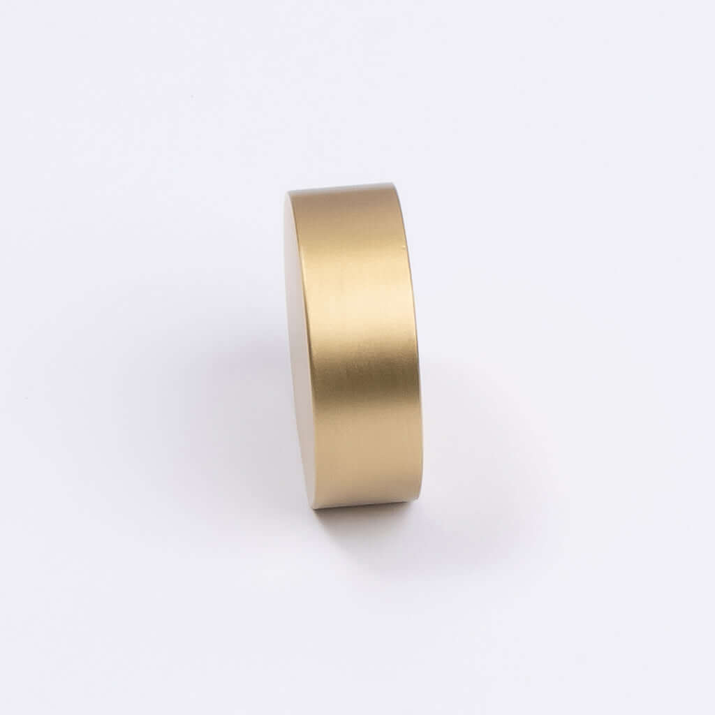 Brushed Brass Disc Cabinet Knob near me