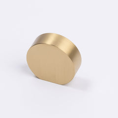 Brushed Brass Disc Cabinet Knob near me