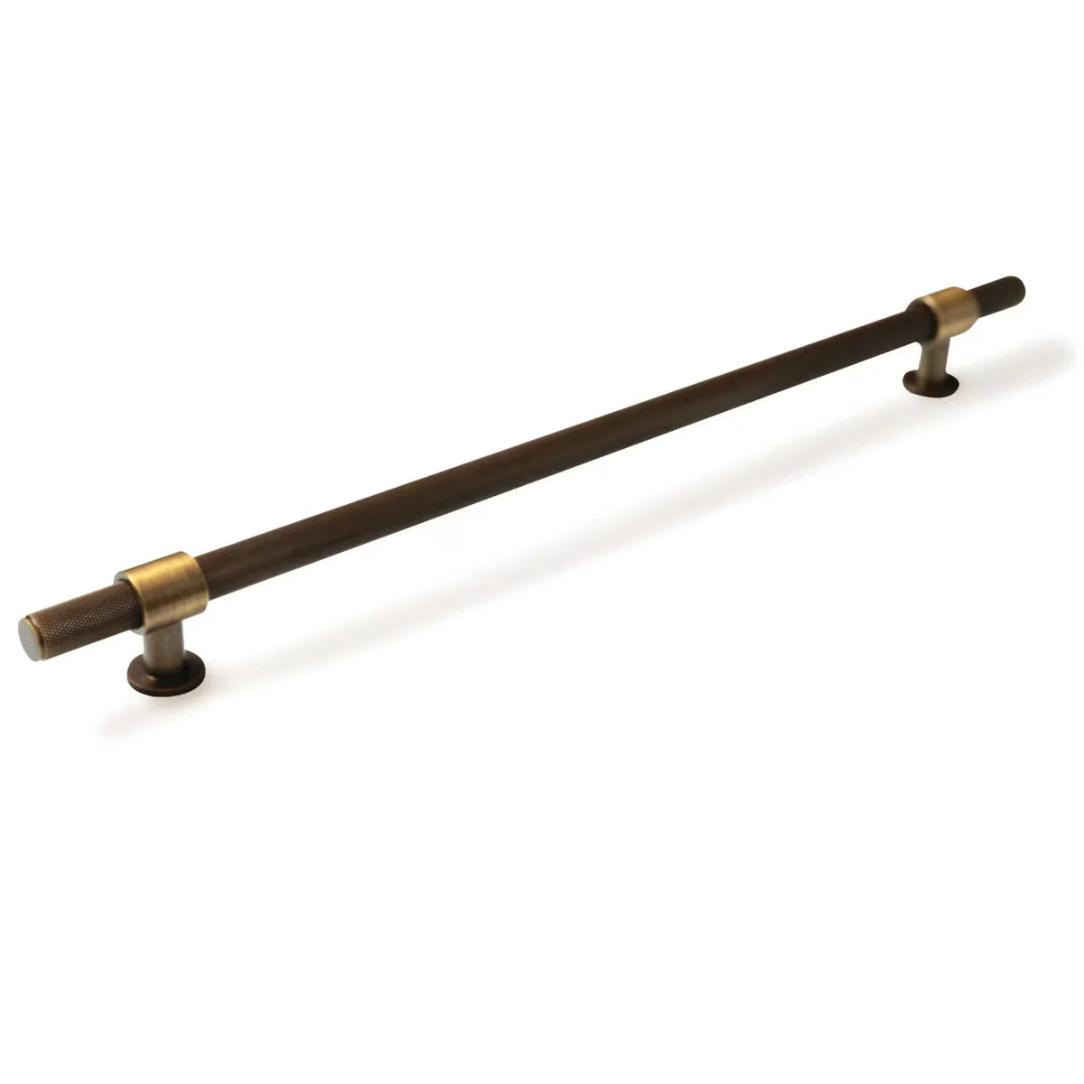 Momo Belgravia Knurled Solid Brass Bar Pull