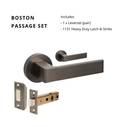 Boston Passage Set, Includes 1131 Latch