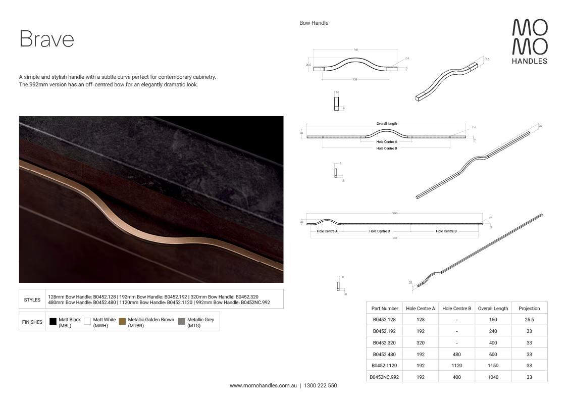 Momo Brave Bow Handle