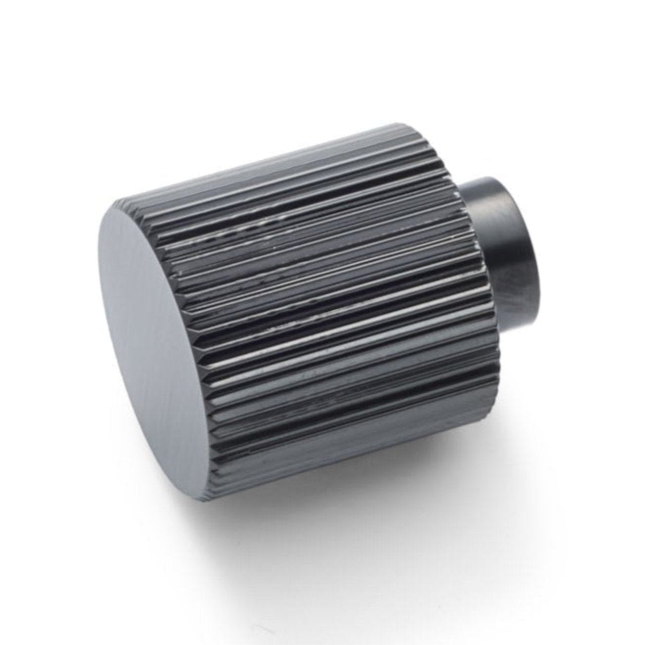 Gunmetal Fluted Knob - Rhea