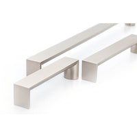 LINEAR PLANAR CABINET HANDLE DULL