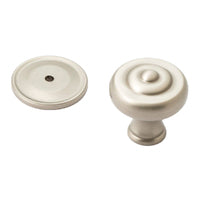 DECADE FLUTED KNOB ON ROUND ROSE 38MM