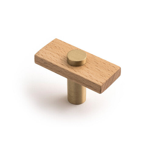 MADERA TIMBER KNOB 50MM