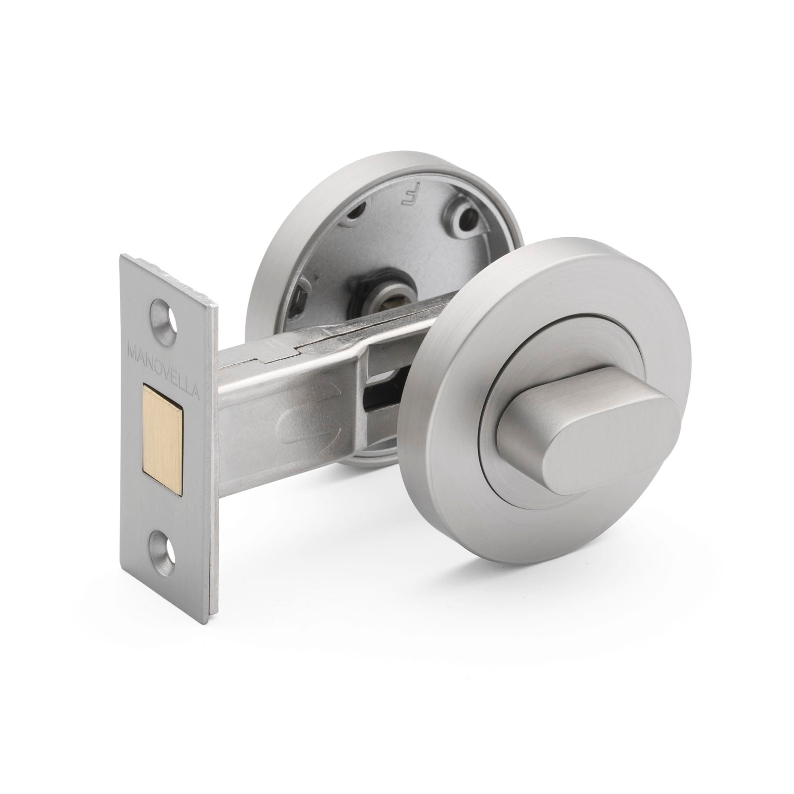 Brushed Nickel Privacy Turn & Bolt