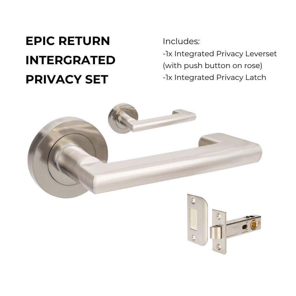 Epic Return Privacy Set, Includes Integrated Privacy Kit