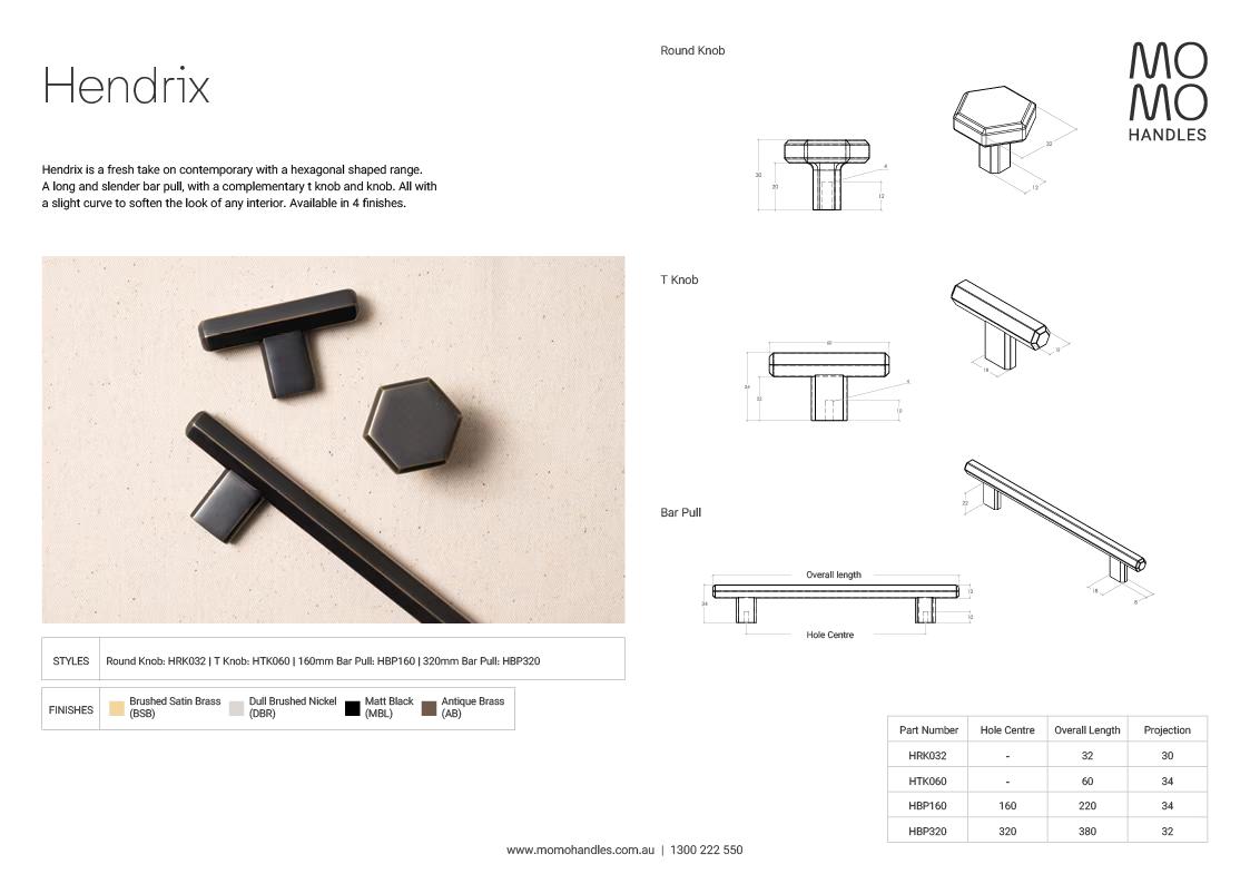 Momo Hendrix Bar Pull