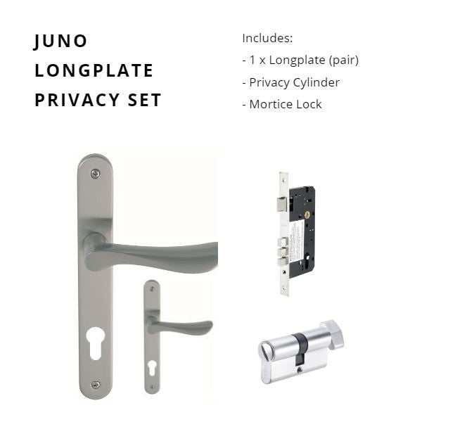 Juno Longplate Privacy Set, Includes 1143 & 1128 Privacy Turn