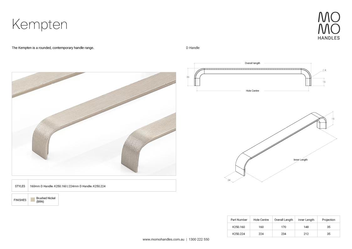 Momo Kempten D Handle