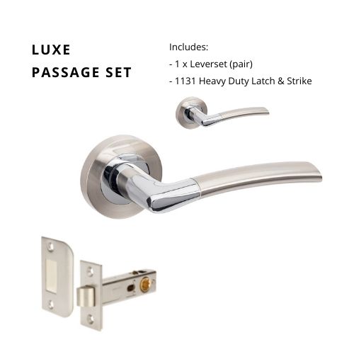 Luxe Passage Set, Includes 1131 Latch
