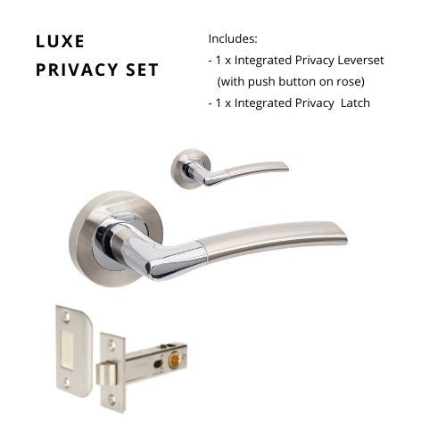 Luxe Privacy Set, Includes Integrated Privacy Kit