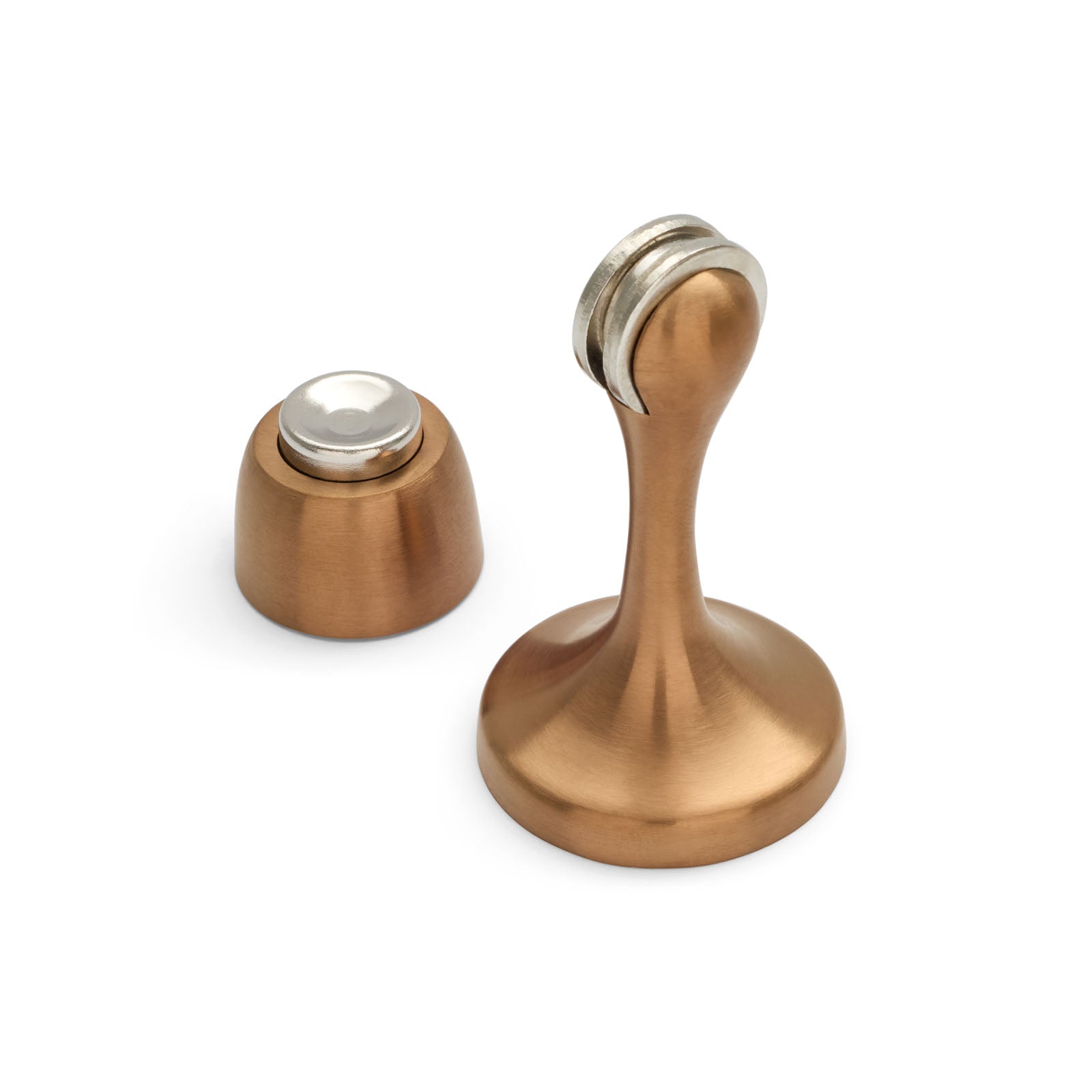 Brushed Copper Magnetic Door Stop