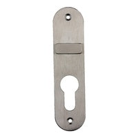 NIDUS OZI 3 303RADESSNSS SNIB ESCUTCHEON SET RADIUS TO SUIT MORTICE LOCK
