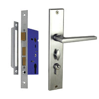 NIDUS OZI 1 MORTICE DOOR LOCK MARINO LEVER COMBO CLP-MAR-OR-SC RIGHT HAND