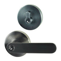 SPRING ROUND ROSE RADIUS END DOOR LEVER