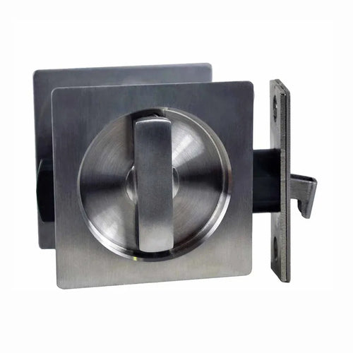 SQUARE SLIDING CAVITY DOOR LOCK