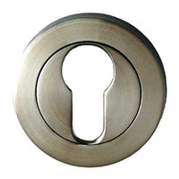 VENETIAN ROUND ROSE DOOR EURO ESCUTCHEON 60MM