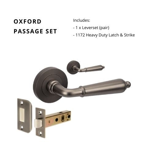 Oxford Passage Set, Includes 1131 Latch