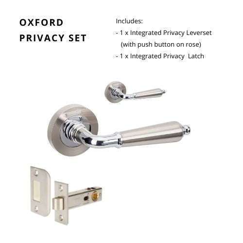 Oxford Privacy Set, Includes Integrated Privacy latch