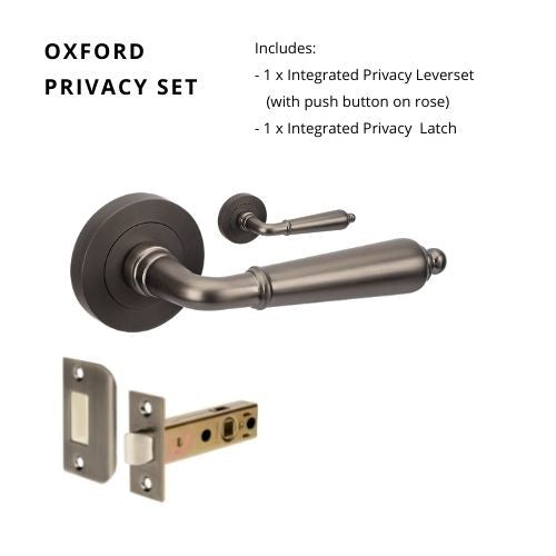 Oxford Privacy Set, Includes Integrated Privacy latch