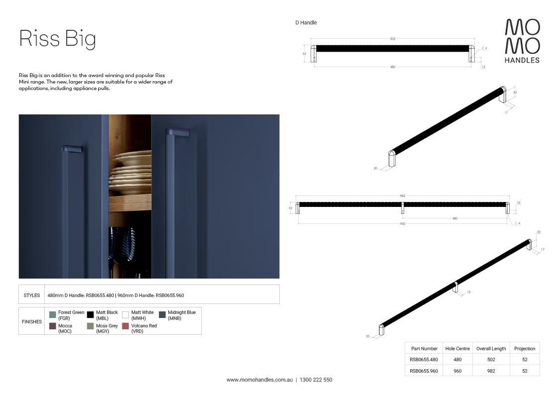 Momo Riss Big D Handle