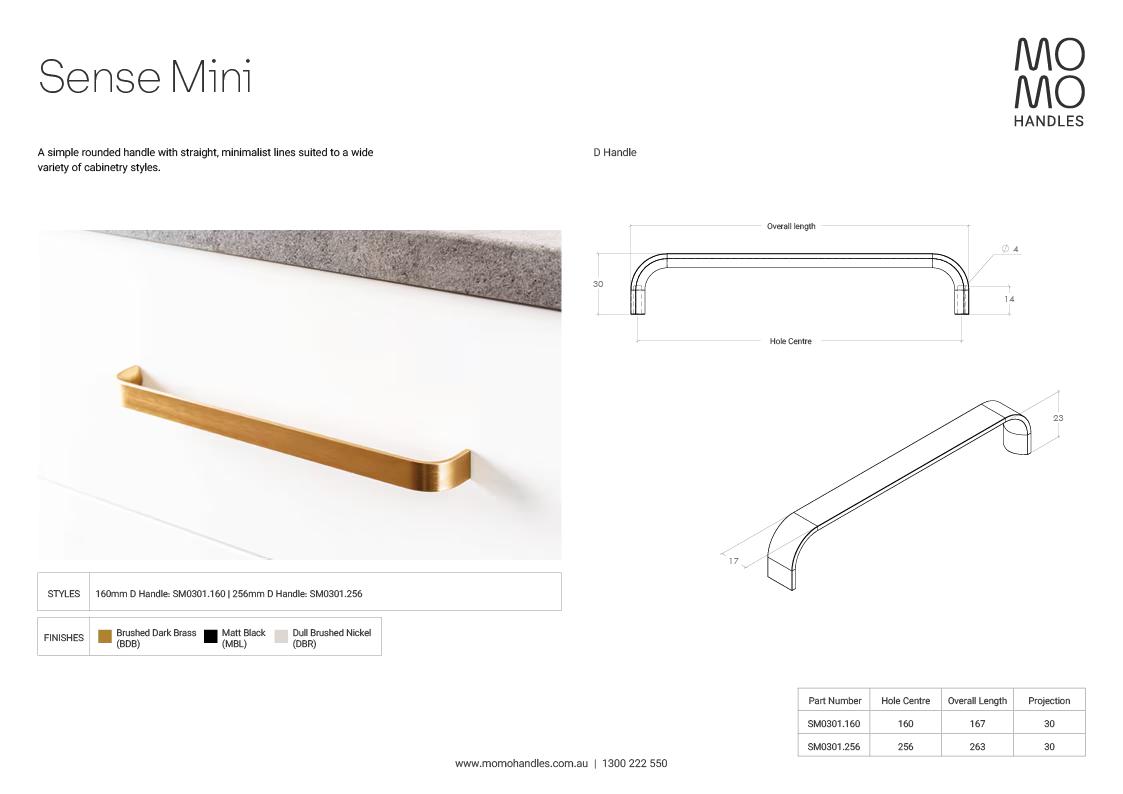 Momo Sense Mini D Handle