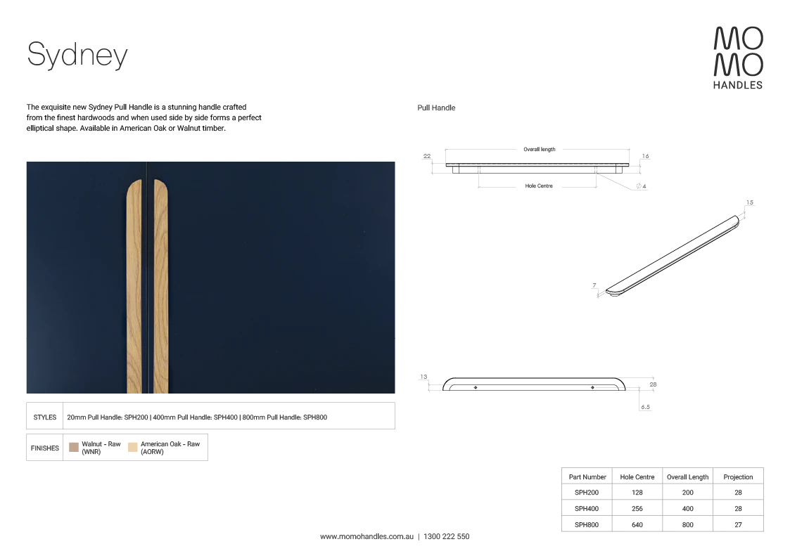 Momo Sydney Pull Handle