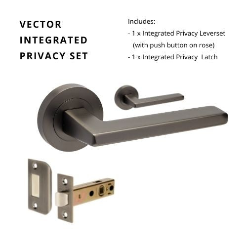 Vector Privacy Set, Includes Integrated Privacy Latch