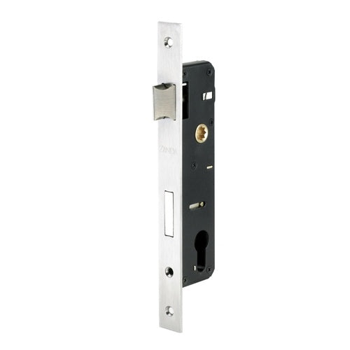 EURO NARROW BACKSET MORTICE LOCK