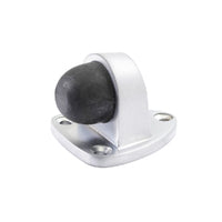 TRIANGULAR DOOR STOP FLOOR MOUNTED SATIN CHROME
