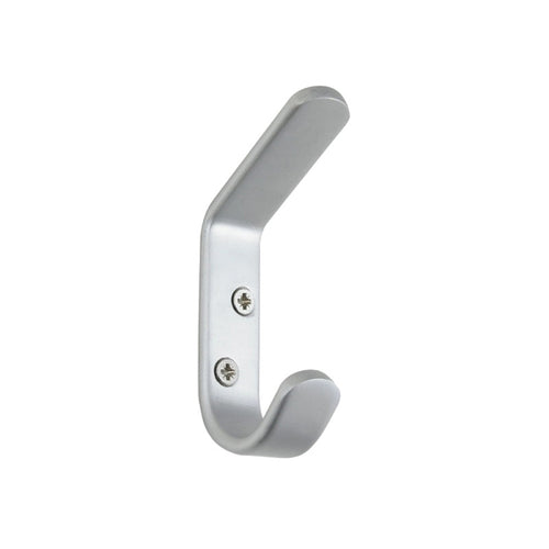 ALUMINIUM HAT AND COAT HOOK SATIN ANODIZED