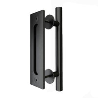 BARN DOOR PULL HANDLE AND FLUSH PULL KIT