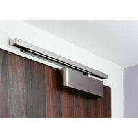 DOOR CLOSER COMBINED UNIT SLIDE ARMSET WEATHER BRONZE TS.