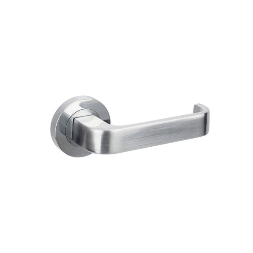 STREAMLINE DOOR HANDLE LEVER SET SATIN CHROME