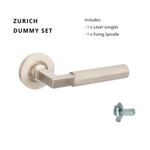 Zurich Knurled Dummy  Set - Right Hand